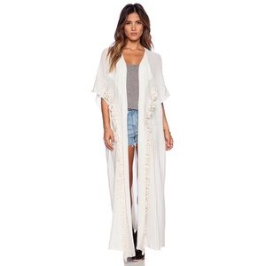 Free People Fringe Kimono